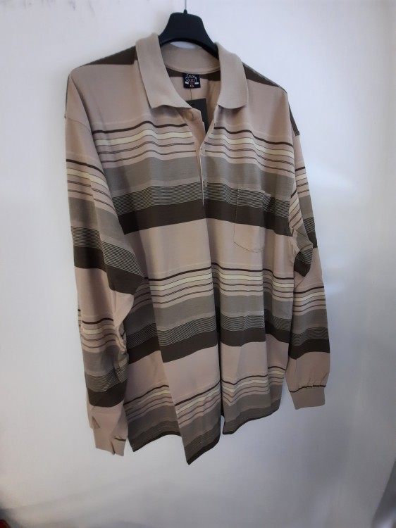 M.polo majica big drap-rjava