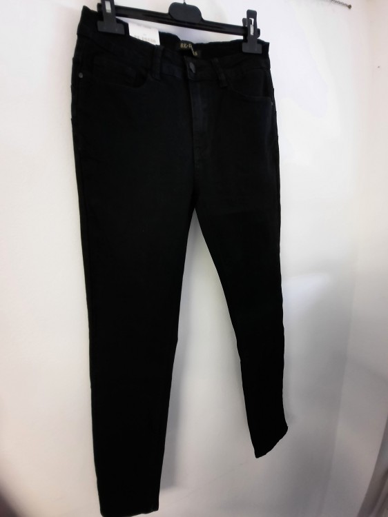 Ž.jeans črne RE-DRESS PUSH UP